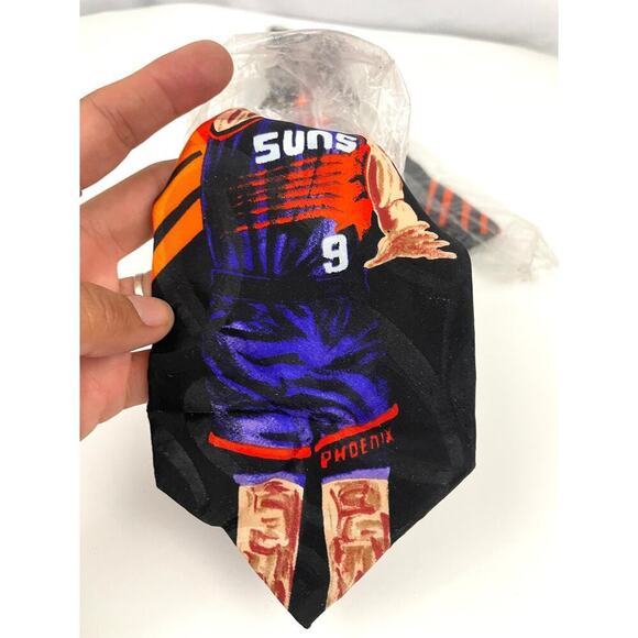 VTG 90’s NBA Phoenix Suns Dan Majerle Tie Win Lose Or Tie Limited Edition Silk - Picture 9 of 9